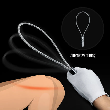 BDSM Metal Wire Hand Clap, SP Spanking Device, Flirtation, Intimate Games, Spanking, Flirting Whip, Adult Sex Toys
