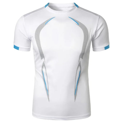 Summer Gym Breathable T Shirt Men Quick Drying Jogging Tops Men Lightweight Training Tees Fitness Tops Running Sweatwear