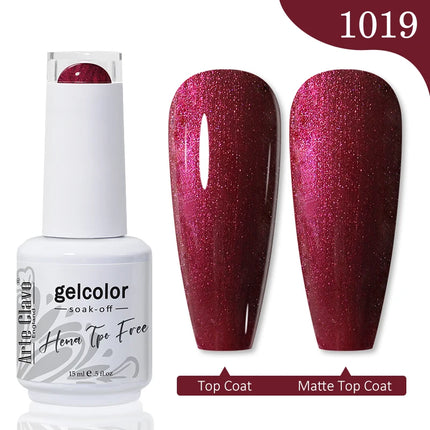 Arte Clavo Hema Free TPO Free Nail Gel Polish Nail Supplies Vernis Semi Permanent Nail Art Manicure Soak Off UV Gel Nail Varnish