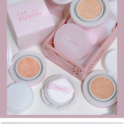 Moisturizing Concealer Air Cushion Natural Makeup Holding Water Resistant Cream Skin Foundation