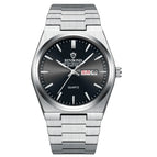 Men Silver Black