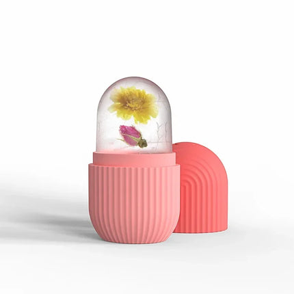 Silicone Ice Face Roller Beauty Lifting Ice Ball Face Massager Contouring Eye Roller Facial Treatment Reduce Acne Skin Care