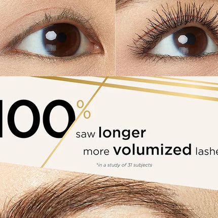 Tubular mascara waterproof, sweat-proof, non-smudge, long and curly eyeliner liquid combination set