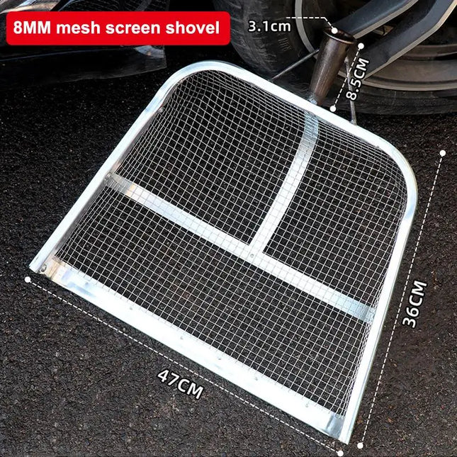 [C] 1Pc Metal Soil Sifting Mesh Easy Grip Effectively Captures Sand Rocks Compost And Wood Chip Farm Tools Garden Tools