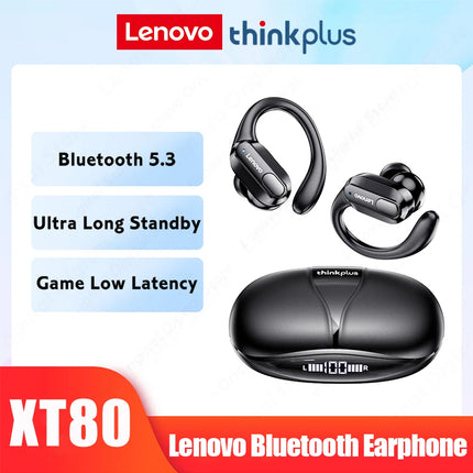 ERAZER Xt80 True Wireless Headphone Bt Gaming Earbuds Bluetooth 5.3 Earphones Sport Headphones With Charging Case Button Control