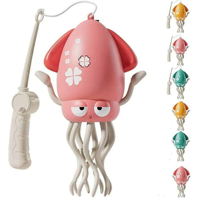 This Electric Dancing Octopus Toy Features a 2-in-1 Upright Dancing and Crawling Mode, LED Lights, Catchy Music, and Intelligent Obstacle Avoidance. Suitable for Infants and Toddlers, It's a Perfect Gift for Birthdays, Childr