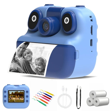 Digital Children Camera For Mini Printer Portable Photography Thermal Instant Print Photo Kids Camera 2.8inch HD Video Toy Gifts