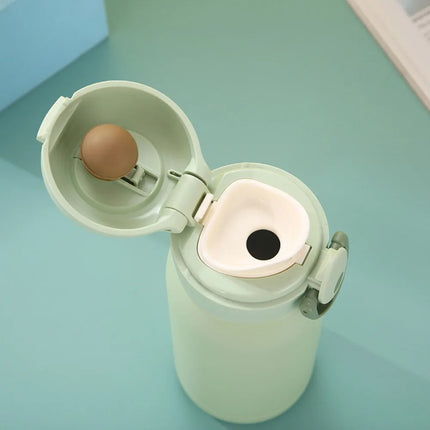 Mini Thermos Cup 220ml/320ml Stainless Steel Thermal Pocket Cup Coffee Mug Vacuum Flask Insulated Hot Water Bottle Kids Gift
