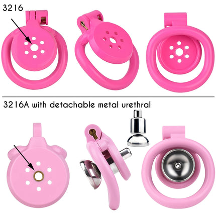 Strapon Flat Chastity Cage With Elastic Band Belt 4 Sizes Penis Ring Male Chastity Belt Sexshop BDSM Men Femboy Sissies 18