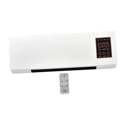 Electric Heater Jp Plug Low Noise Timer Adjustable Dual Use Portable Wall Mounted Air Conditioner for Bathroom Indoor Office