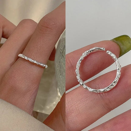 925 Sterling Silver Heart Ring / Bague Argent 925 Cœur Ajouré