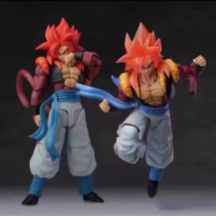 TonsenArttoys Kamione Studio SHF Gogeta SSJ4 Figure Dragon Ball GT Super Saiyan 4 Gogeta Anime Action Figures Kids Toys Gifts