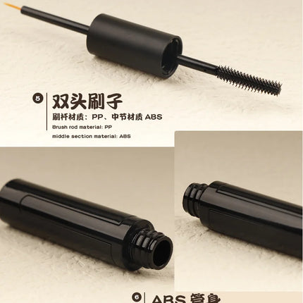 10-100pcs Empty Mascara Tube Double Head DIY Eyeliner Tube Dual-purpose Eyelash Tube Growth Liquid Bottle Cosmetic Container