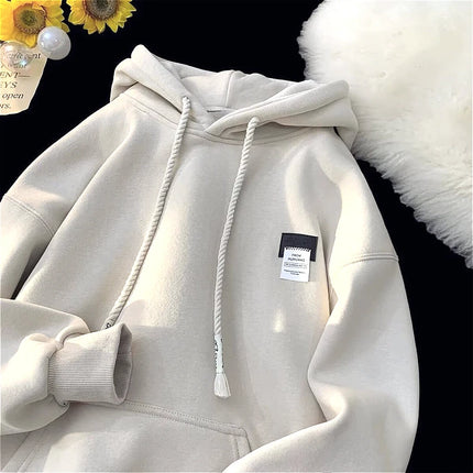 【M-8XL Hoodies】Men Oversized Fashion Loose Anime Crayon Shinchan Print Long Sleeve Couple Clothes