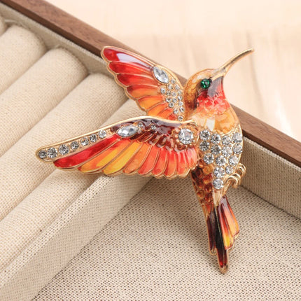 Baroque Luxury Swallow-Design Brooches for Men and Women, Jewelry and Accessories, Gifts for Weddings, Holidays, and Parties