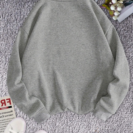Pumpkin Cinnamon Autumn Printed Christmas Women's Hoodie Autumn Winter Round Neck Creative Top Fashion Pullover Clothing