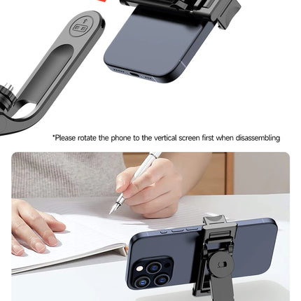 TOKQI Extendable Tripod with Bluetooth Remote,1/4'' Screw,Phone Holder,72inch Monopod for Smartphone Camera Projector brackets