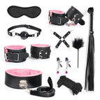 10pcs-black Pink