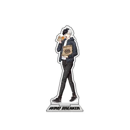 Anime WIND BREAKER Figures Sakura Haruka Suo Hayato 15cm Acrylic Stands Tomiyama Choji Character Model Fashion Decor Gift