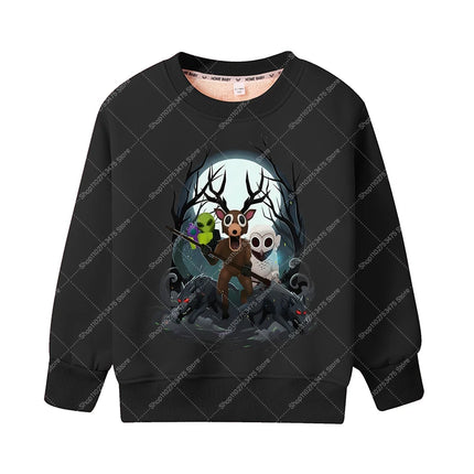 Anime 99 Nights in The Forest Fleece Sweatshirt - Kids
