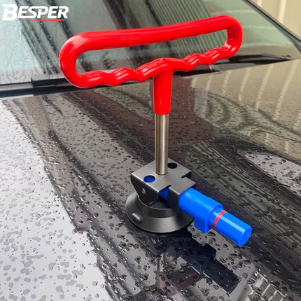 Vacuum Suction Cup Dent Puller | Ideal for Auto Body Repair, Paintless Dent Removal, T-Bar Puller for Car Small to Medium Dents
