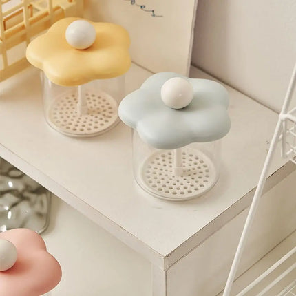 Easy to Use Handheld Foam Maker Reusable Cute Flowers Bubble Machine Portable Foamer Tool