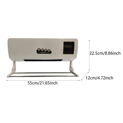 Electric Heater Silent Fast PTC Heating Space Heater with Hanger Warm Air Machines Export for Home Bedroom Indoor Bathroom
