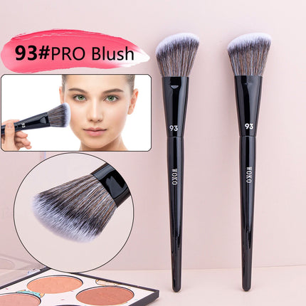 47 Foundation Brush Broom Shadow Liquid Cream Blending Blush Foundation Brush  Angled Professional Makeup Brush Cosmetic Tool