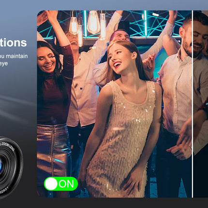 4K Digital Camera Professional photography 12X Optical Zoom 72MP Auto-Focus WIFI Flash Light For Tiktok Ins Youtube Webcast