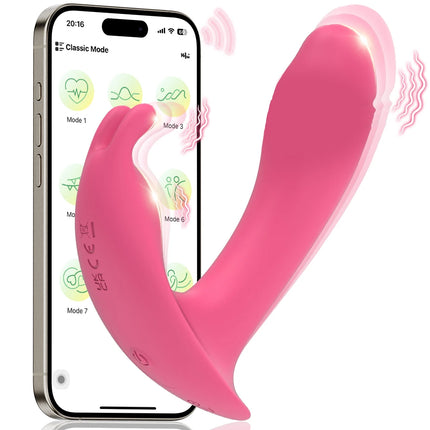 APP Control Rabbit Vibrator Women Panties Vibrator G-Spot Vagina Clitoris Stimulator Female Masturbator Adult Sex Toy for Women