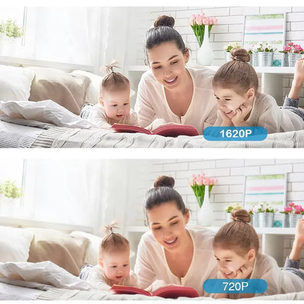 Wifi IP Camera YCC365 Plus Smart Home Auto Tracking 1620P Full Night Vision Network Wireless CCTV Video Baby Security Camera