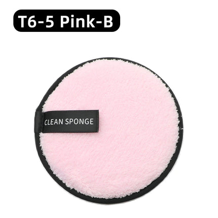 OGEYERO Reusable Makeup Remover Pads Cotton Wipes Microfiber Make Up Removal Sponge Cotton Cleaning Pads Tool