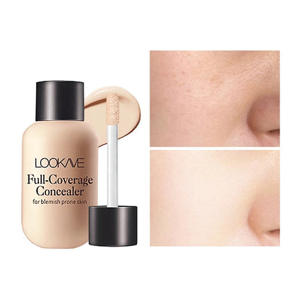 Waterproof Liquid Concealer Foundation Cream Lasting Full Coverage Acne Spot Dark Circles Concealer Cream Face Makeup Cosmetic