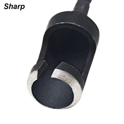 Wood Plug Cutter Drill Bit Set Straight Hole Saw Opener Router Boring Tool Tenon Deep Cork Knife Hex Shank Carpentry Woodworking