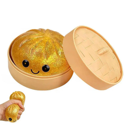 Oversized Dumpling Sensory Squeeze Toy For Realistic Play And Stress Relief Decompression Dough Gift Toy 1pcs 2026 New