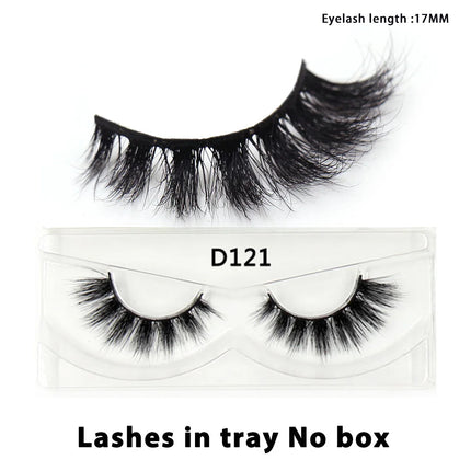 LEHUAMAO  3D Mink Lashes Wholesale Mink False Eyelashes Bulk 10/30/50 Pairs Soft Fluffy Natural Mink Lashes Makeup Mink Eyelashe