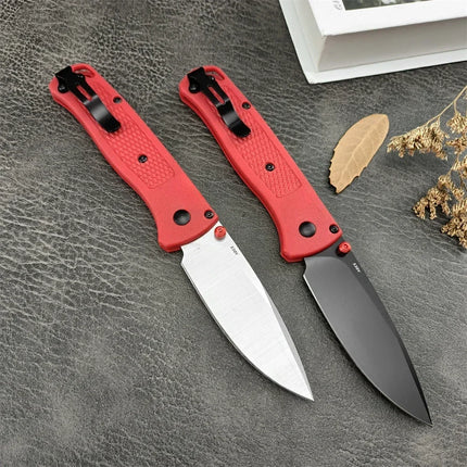 535 Bugout High Quality Folding Pocket Knife 440C Steel Blade Nylon Fiber Handle Outdoor Knife Camping Portable Tool