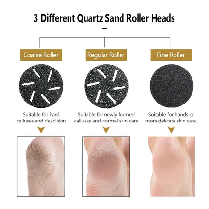 Professional Foot Care Electric USB Charge Foot File Grinder Hard Skin Remover Foot File Callus Remove