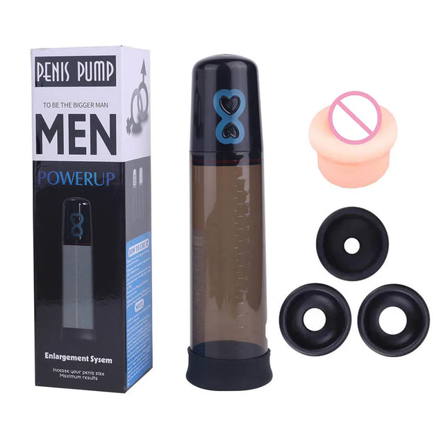 Automatic Electric Penis Pump Male Blowjob Sucking Trainer Enlargement Extender Lasting Vacuum Suction Machine Sex Toys for Men