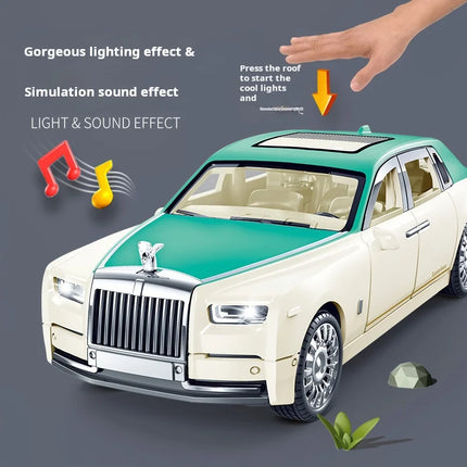 1:32 Simulation Rolls-Royce Phantom Model Car Model Ornaments Luxury Car Sedan Children's Toy Car Boy Collection