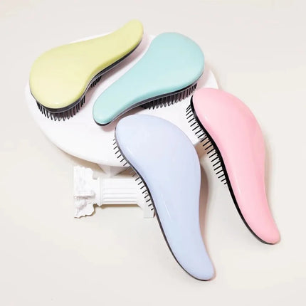 Antistatic Detangling Massage Brush, Wet Curly Hair Shower Comb for Real Hair Wigs Salon Use