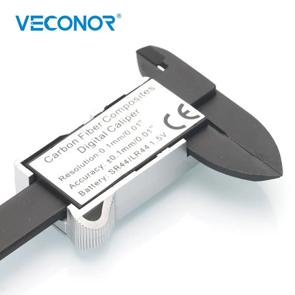 100mm 4" Measuring Tool Mini Digital Caliper Vernier Calipers LCD Display Electronic Carbon Fiber Gauge Micrometer