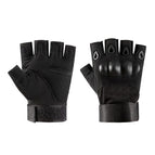 Half finger black / L