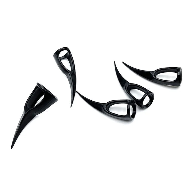 10Pcs Plastic Finger Sleeve Alternative Erotic Games Flirting Finger Nail Massager Sadomasochist BDSM Sex Toys for Man Woman