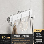 White 3 hooks
