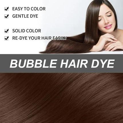 Nourishing Plant-Based Hair Color Long Lasting Natural HairDye Shampoo Plant Single Dose Floral Fragrance Dye Based HairDye