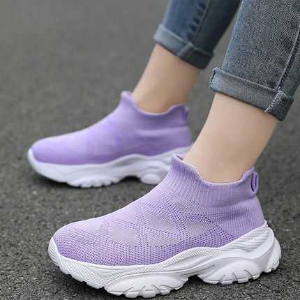 Children's Sports Shoes High Top Comfortable Mesh Breathable Soft Sole Walking Casual Running Sports Tennis Shoes for Kids