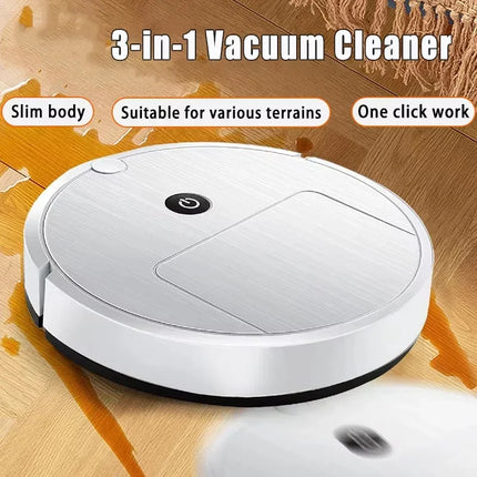 Lenovo 3-in-1 Smart Sweeping Robot Vacuum Mop Sweeper Auto Cleaning USB Charging For Home Floor Pet Hair Multifunction Cleaning