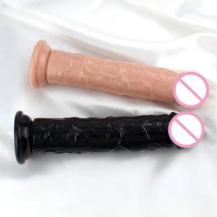 Female Masturbator Butt Plug Vagina Clit G-Spot Masturbation Sex Toy for Women 6sizes Black Dildos Wiht Suction Cup Ddildo Penis