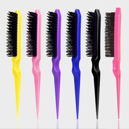 Professional pointed tail hair comb, durable ABS plastic handle, suitable for home hair styling, special for real hair wigs